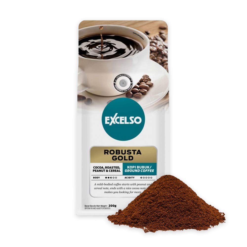 Amazon | EXCELSO エクセルソ インドネシアコーヒー Robusta Gold